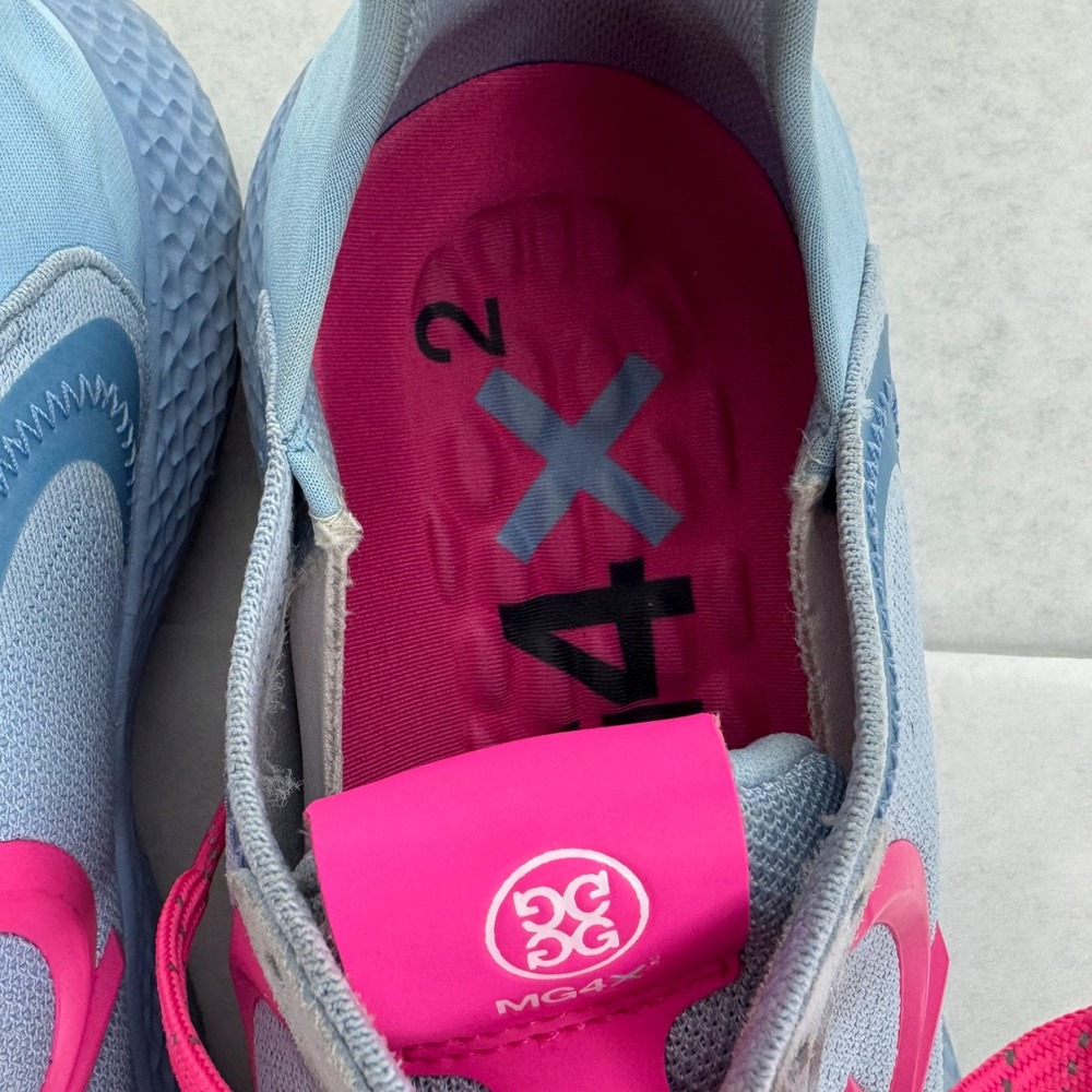 G/FORE MG4X2 Cross Trainer Golf Shoes Twilight Blue Pink Womens G4LS22EF32 - Picture 7 of 10